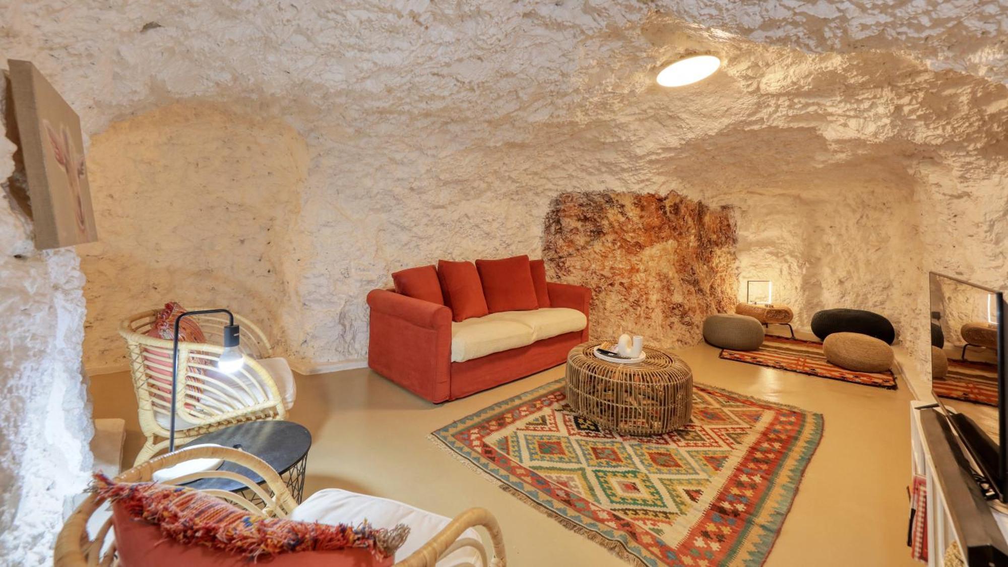 White Cliffs Accommodation -Daybreak Dugout - Unique Cave House Exteriör bild
